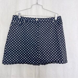 Heart of Palms black polkadot skirt women’s size 16 Petite